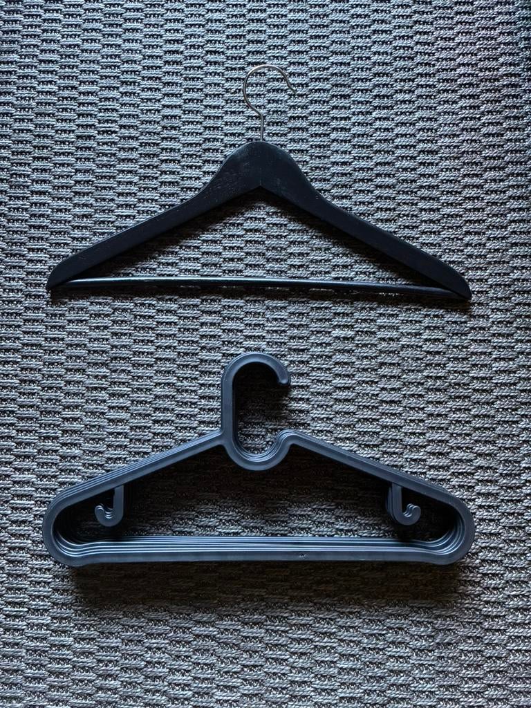 Kledinghangers/Kleerhangers- Houten/Plastieken, Enlèvement ou Envoi, Neuf