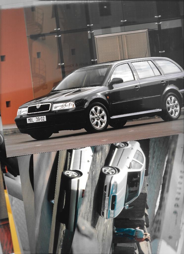 Photos de presse de la SKODA OCTAVIA, 2002, Enlèvement ou Envoi, Comme neuf, Autres marques