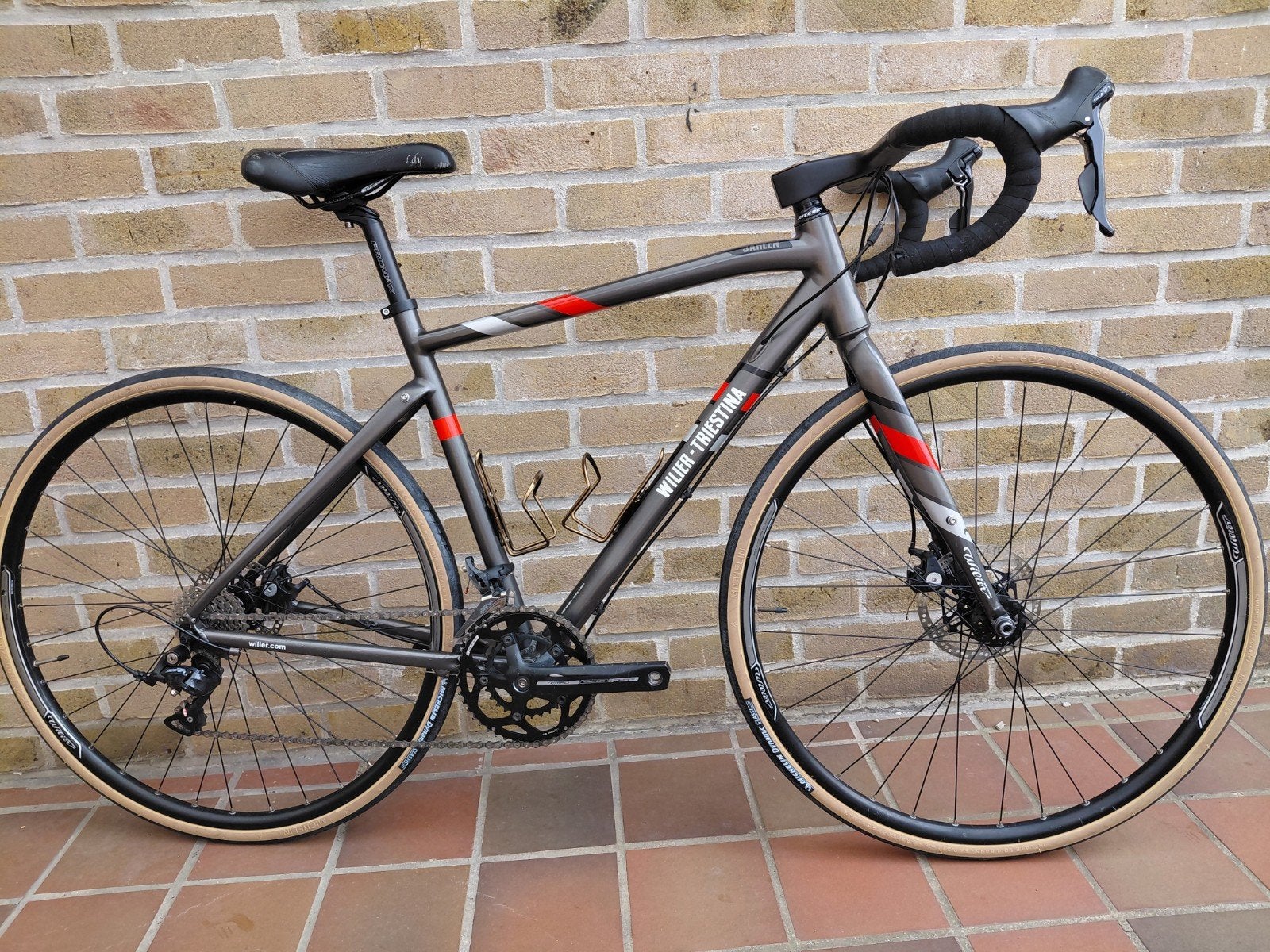 Wilier gravelbike / racefiets / DISC / -2500 km. gebold, Ophalen, Schijfrem, 28 inch