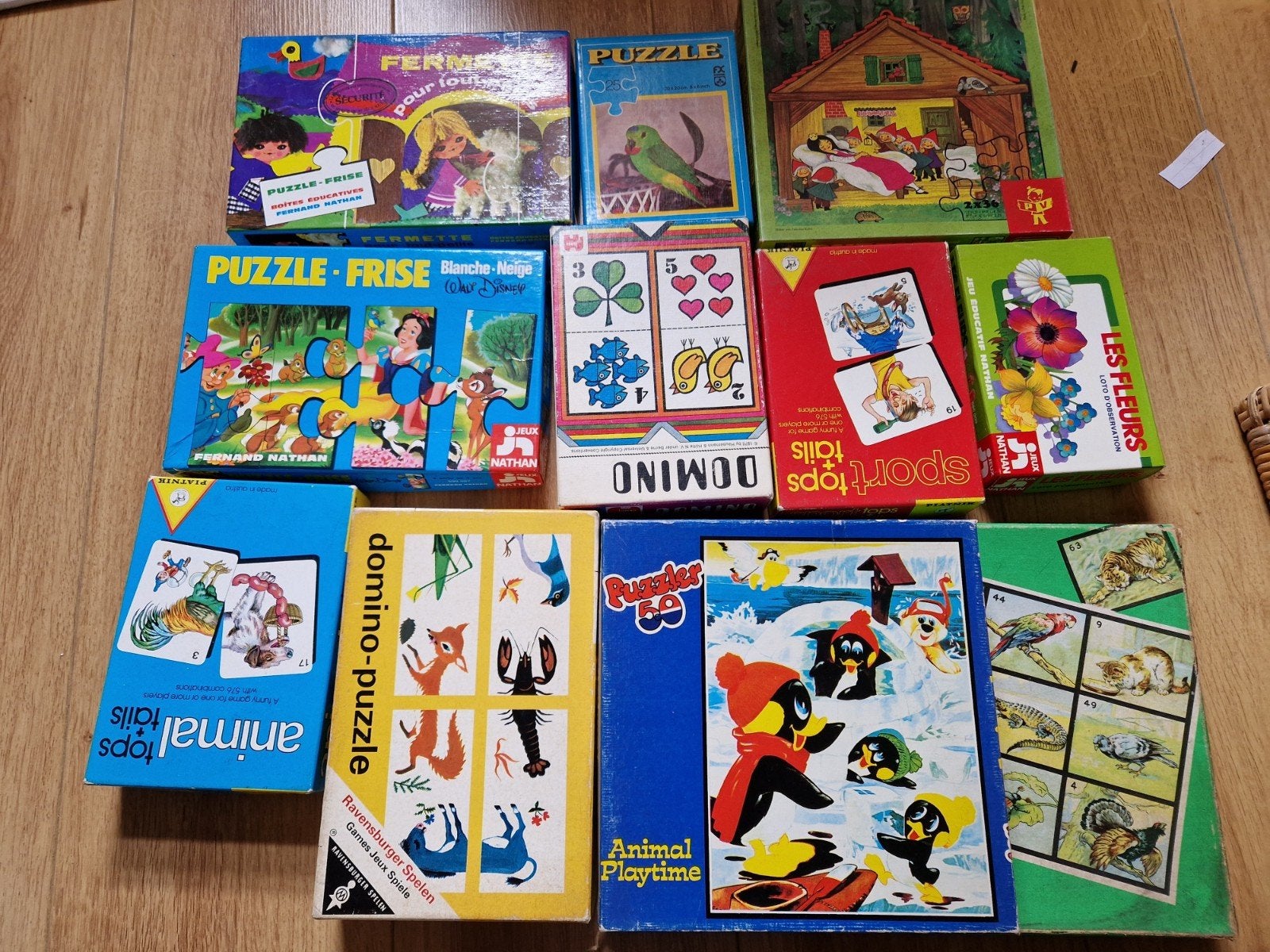 lot puzzles et loto, Enlèvement ou Envoi