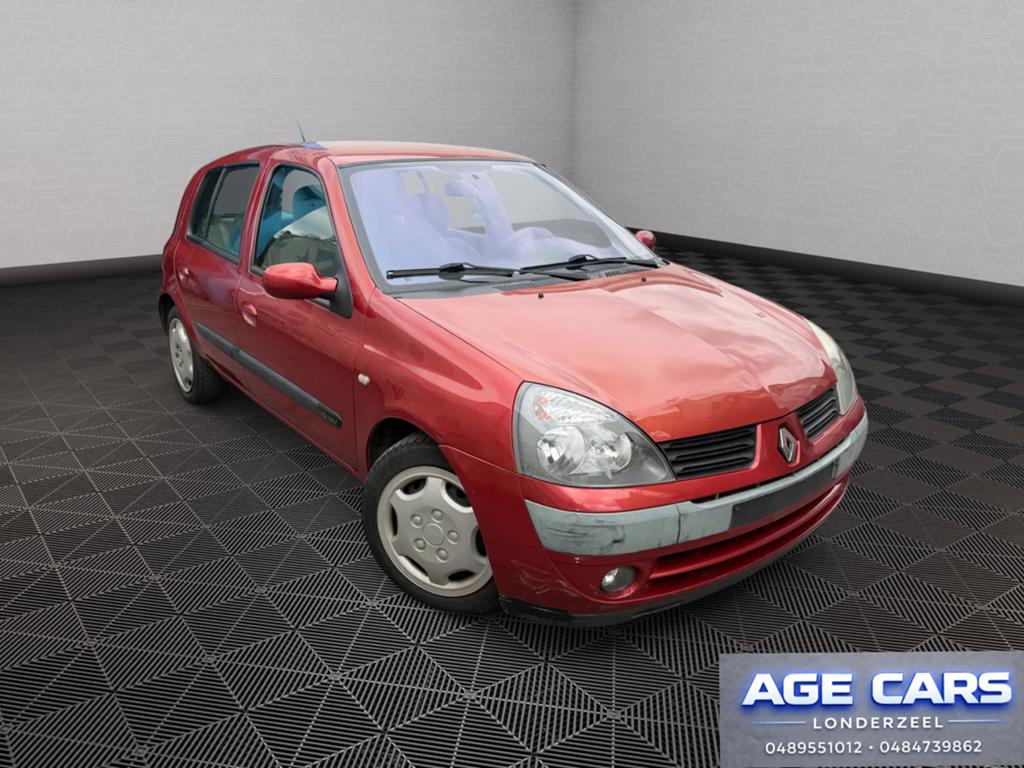 Renault Clio benzine 1.6, Zwart, 4 cilinders, Bedrijf, 5 deurs