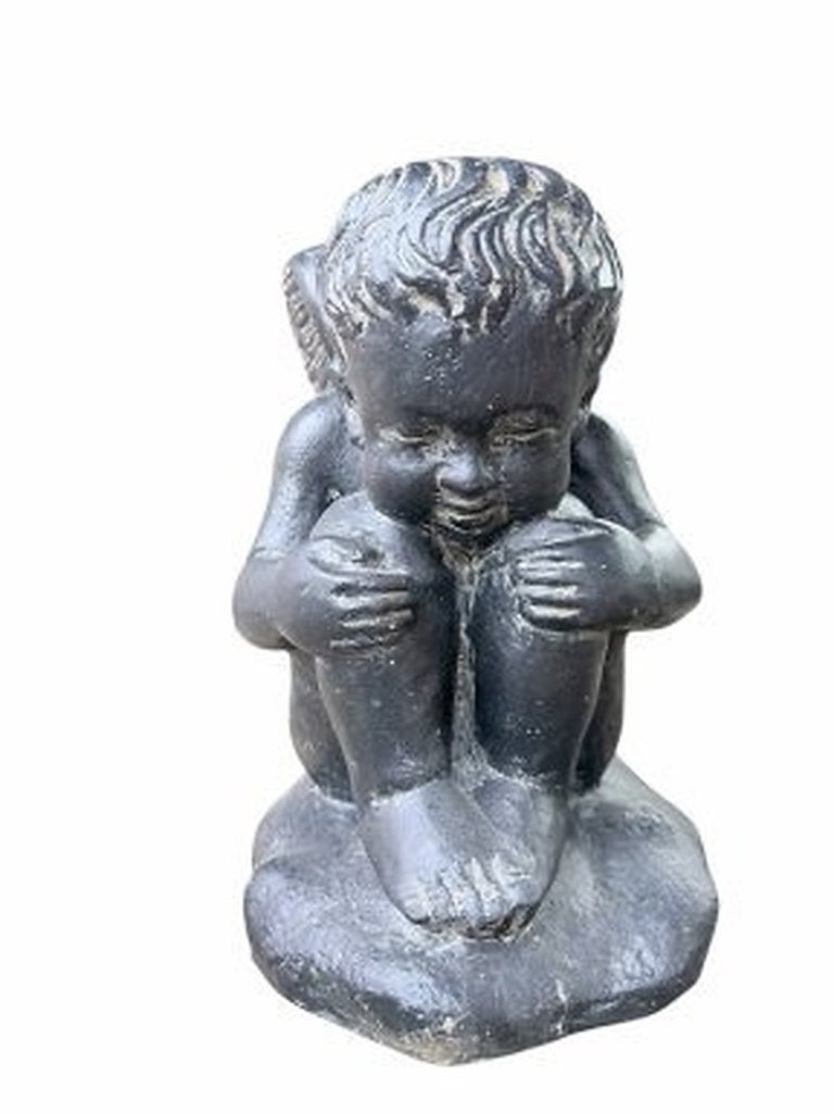 Zittende Engel 37cm – Casting stone – 37 x 27 x 24cm, Neuf, Info@asianimport.be, Asian Import, Enlèvement