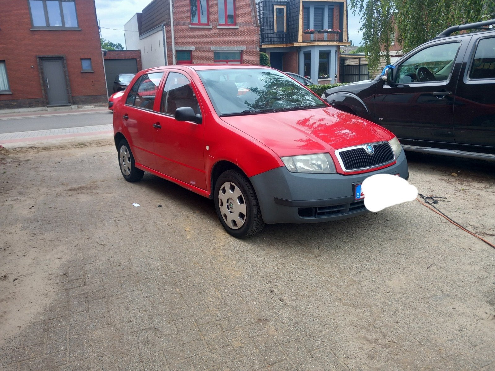 Skoda fabia, Auto's, Voorwielaandrijving, Stof, Zwart, 1198 cc