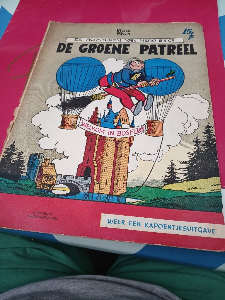 Nero de groene patreel 1961, Marc Sleen, Eén stripboek, Ophalen, Gelezen
