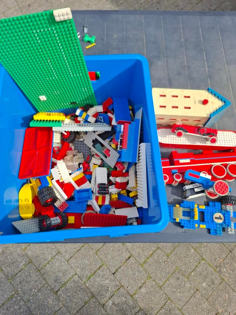 Doos oude lego, Ophalen of Verzenden, Gebruikt