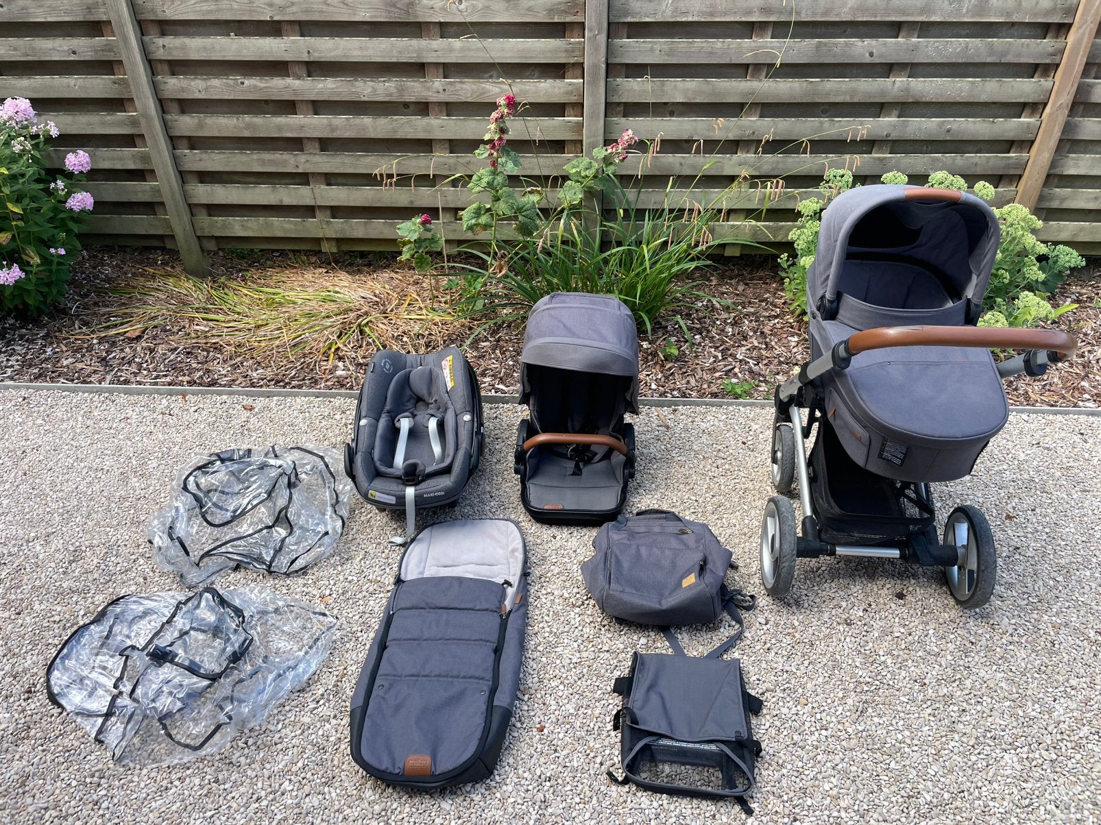 Mutsy Nio kinderwagen, Avec siège auto, Enlèvement, Utilisé, Poussette