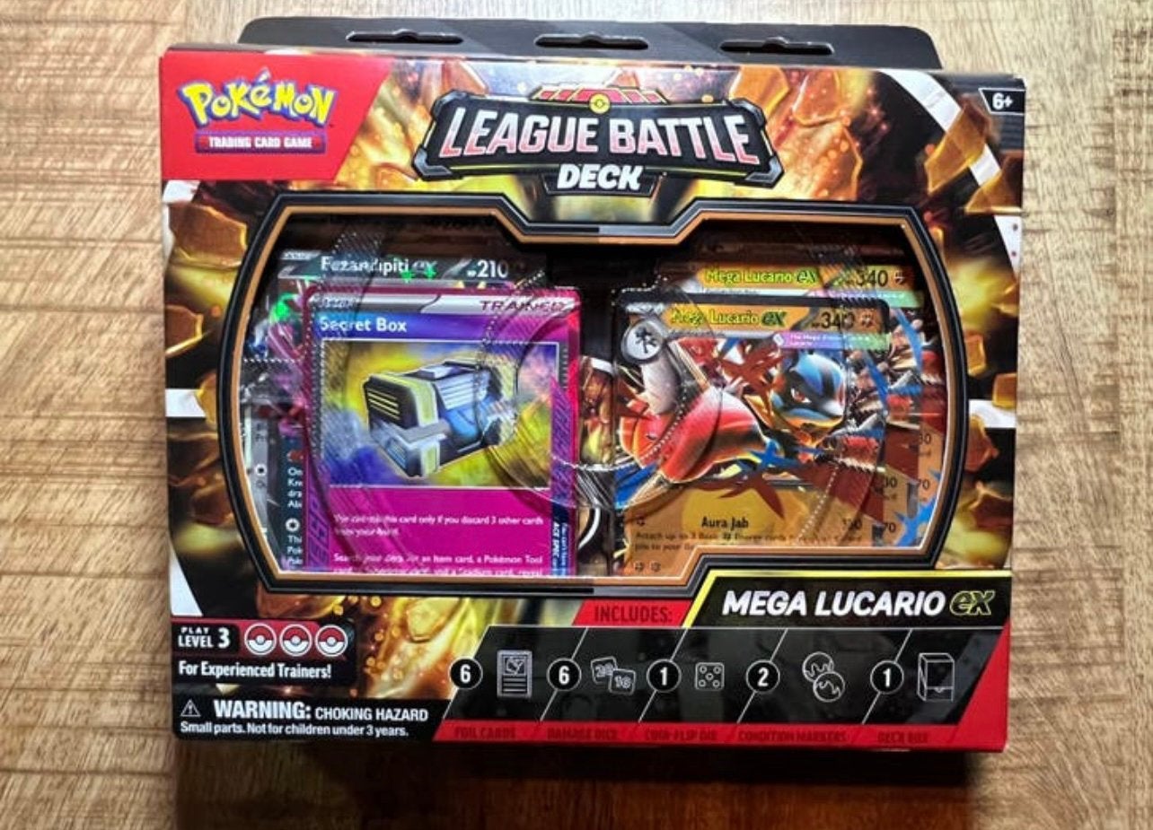 League Battle Deck Mega Lucario EX, Envoi, Neuf