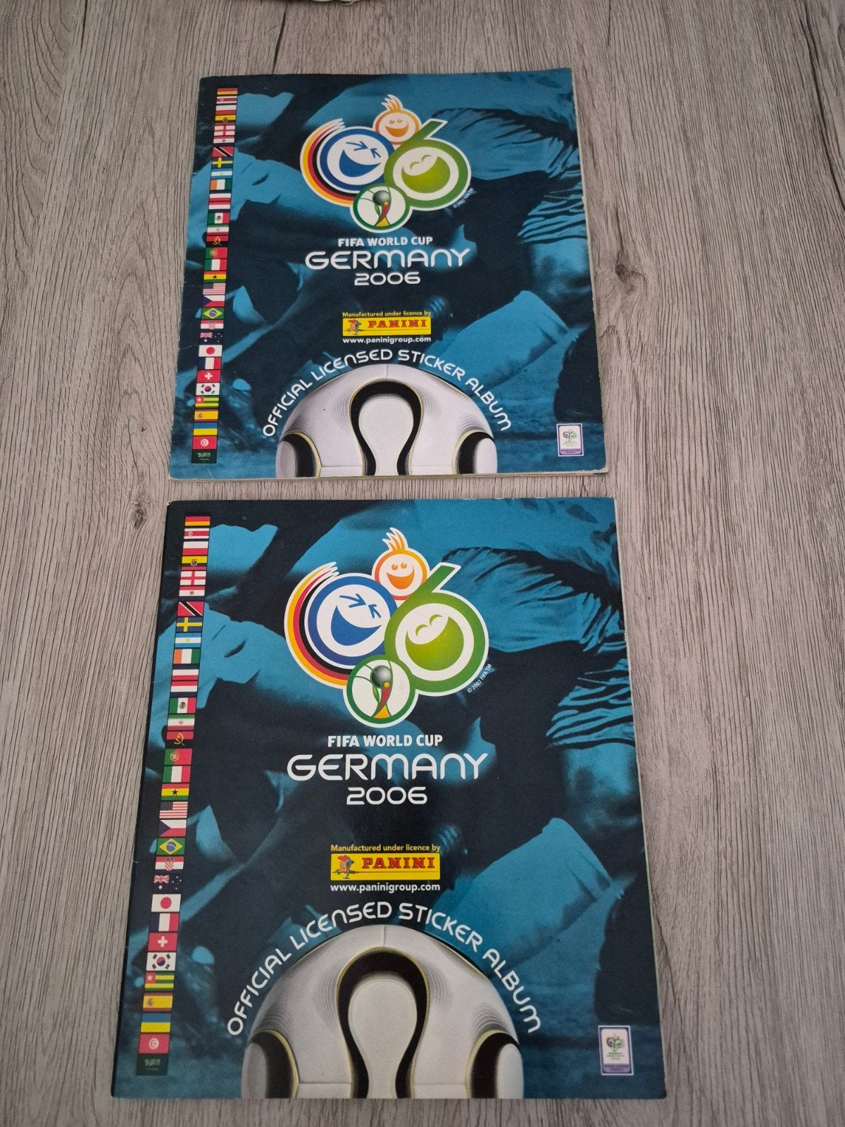 Album panini incomplet Germany 2006, Enlèvement