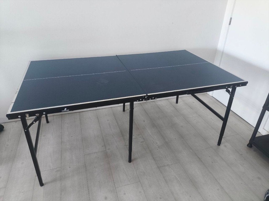 tafeltennistafel, Sport en Fitness, Tafeltennis, Ophalen, Zo goed als nieuw, Tafel Indoor, Inklapbaar