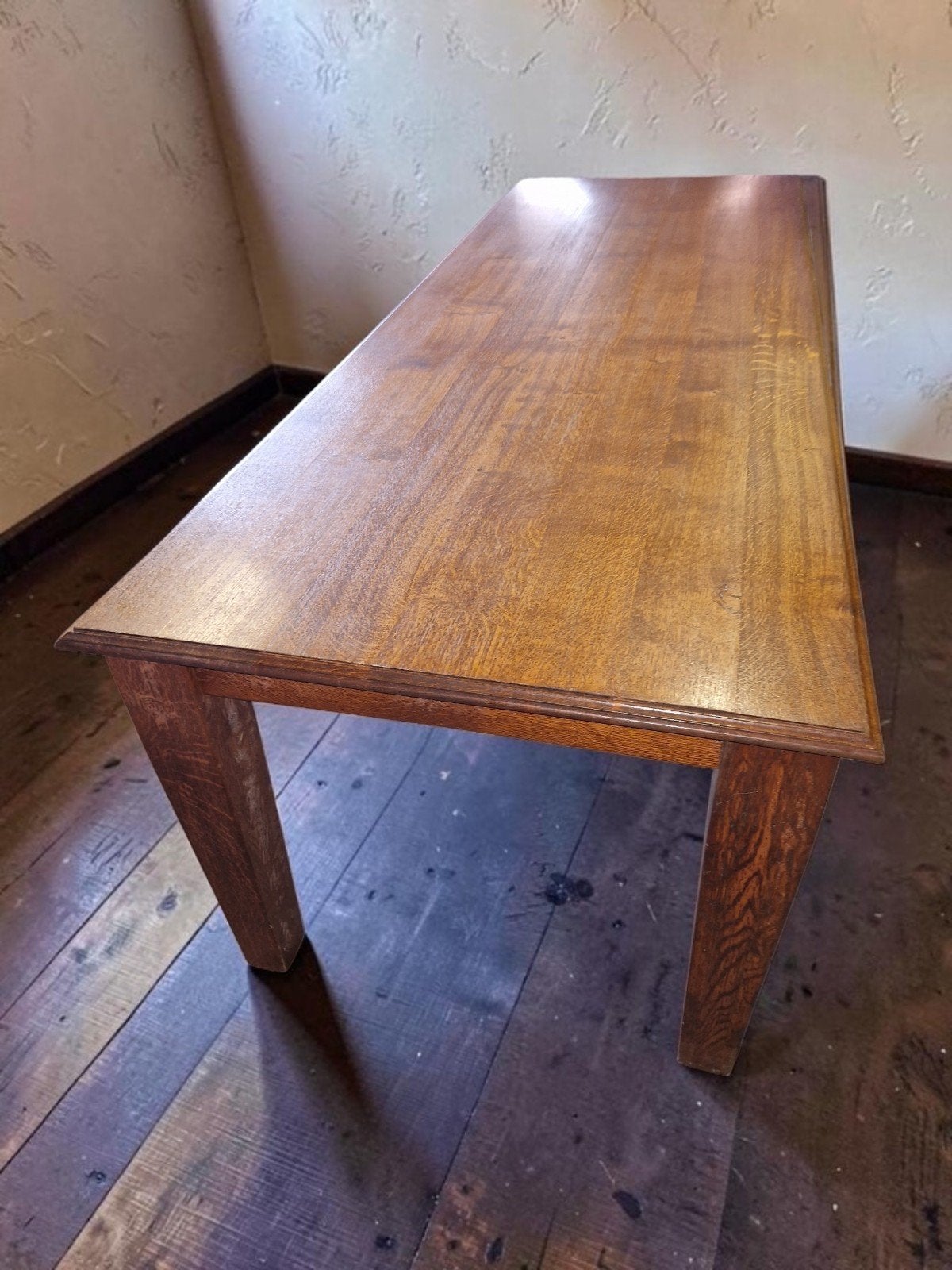 Oude eiken kloostertafel, Ophalen
