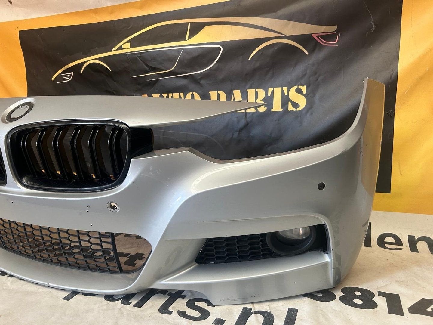 VOORBUMPER BMW 3 SERIE F30 F31 M PAKKET 51111585771V0, -, Utilisé, Avant, -