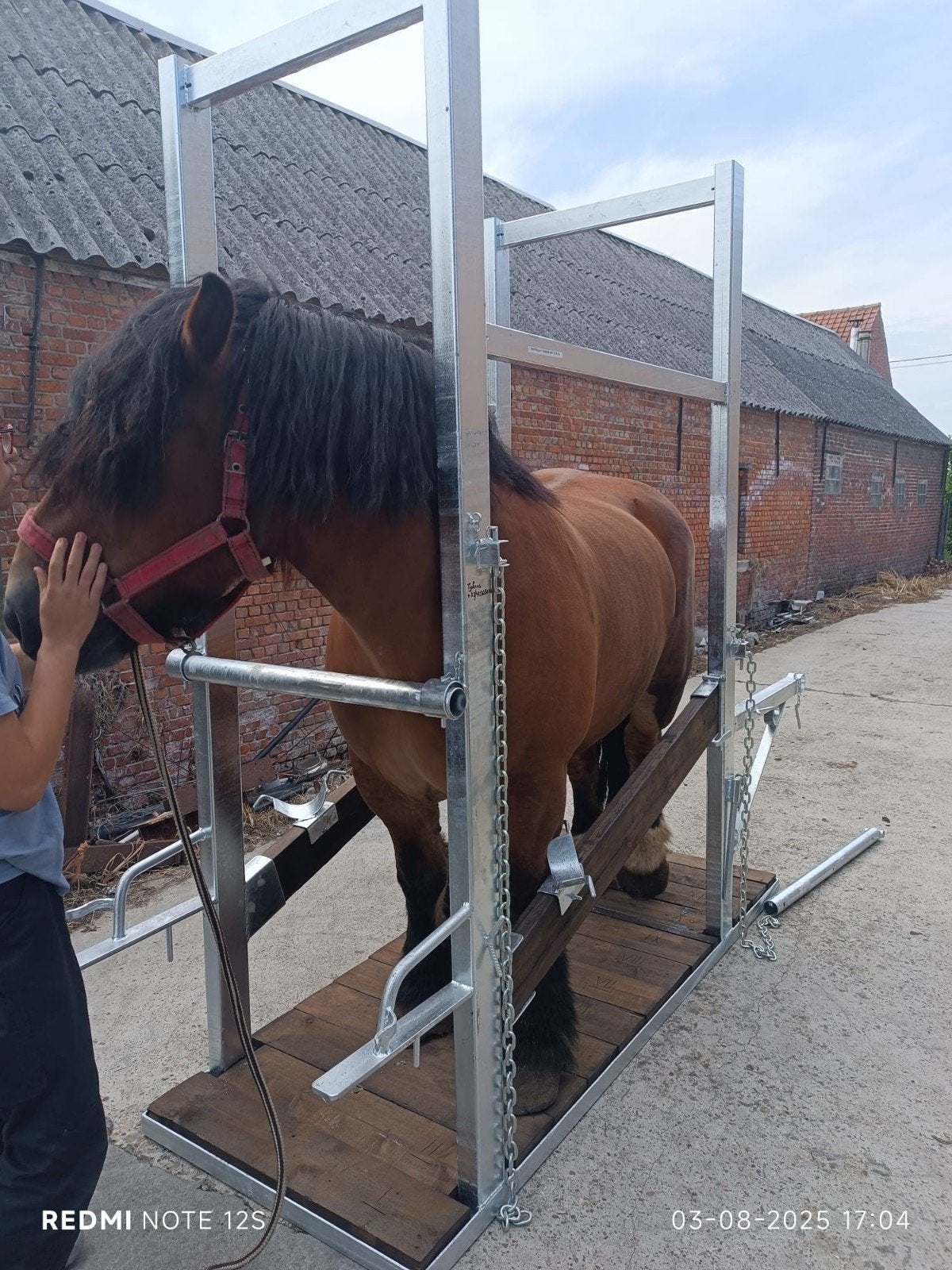 ferme, travail pour traits,, Enlèvement, Neuf