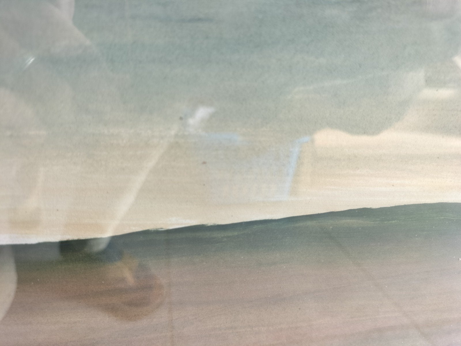 gesigneerd landschap, aquarel, Ophalen, Gesigneerd, Aquarel, Landschap