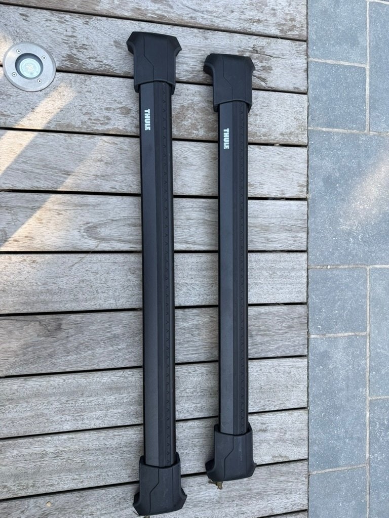 Thule Wingbar Edge Black voor Mercedes GLE, Auto diversen, Dakdragers, Ophalen, Gebruikt