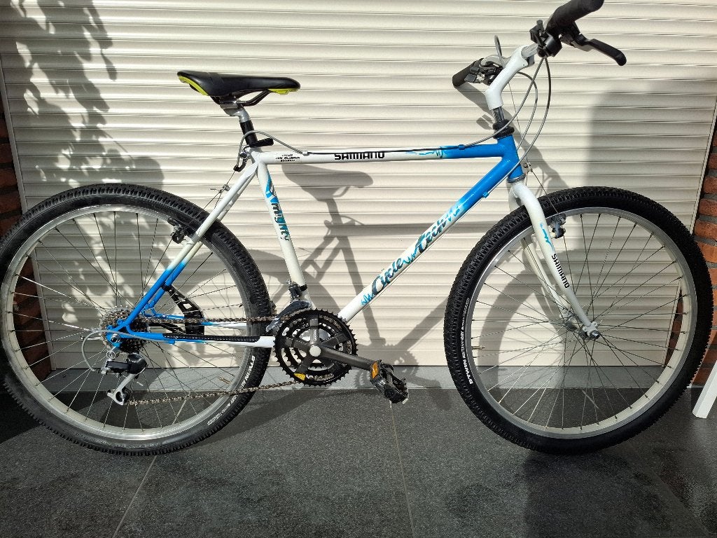 Mooie mountainbike, 21 versnellingen, Ophalen, Gebruikt, Velgrem