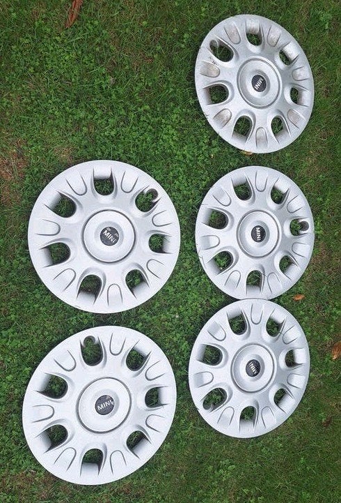 Mini wieldeksels, Ophalen, Gebruikt, 15 inch, Velg(en)