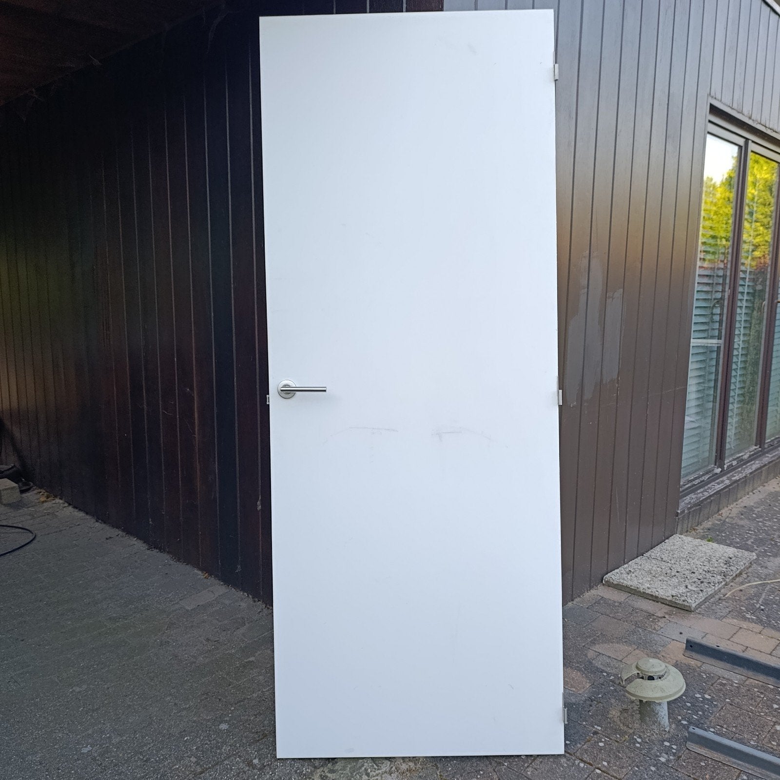 Nieuwe houten schilderdeur, Enlèvement