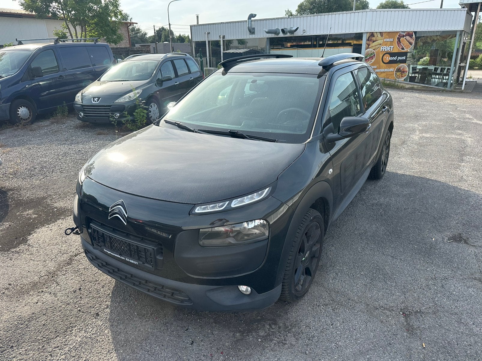 Citroen c4 cactus half automaat 2015 1.2i motor start niet, Auto's, Automaat, Particulier, C4 Cactus, Achteruitrijcamera