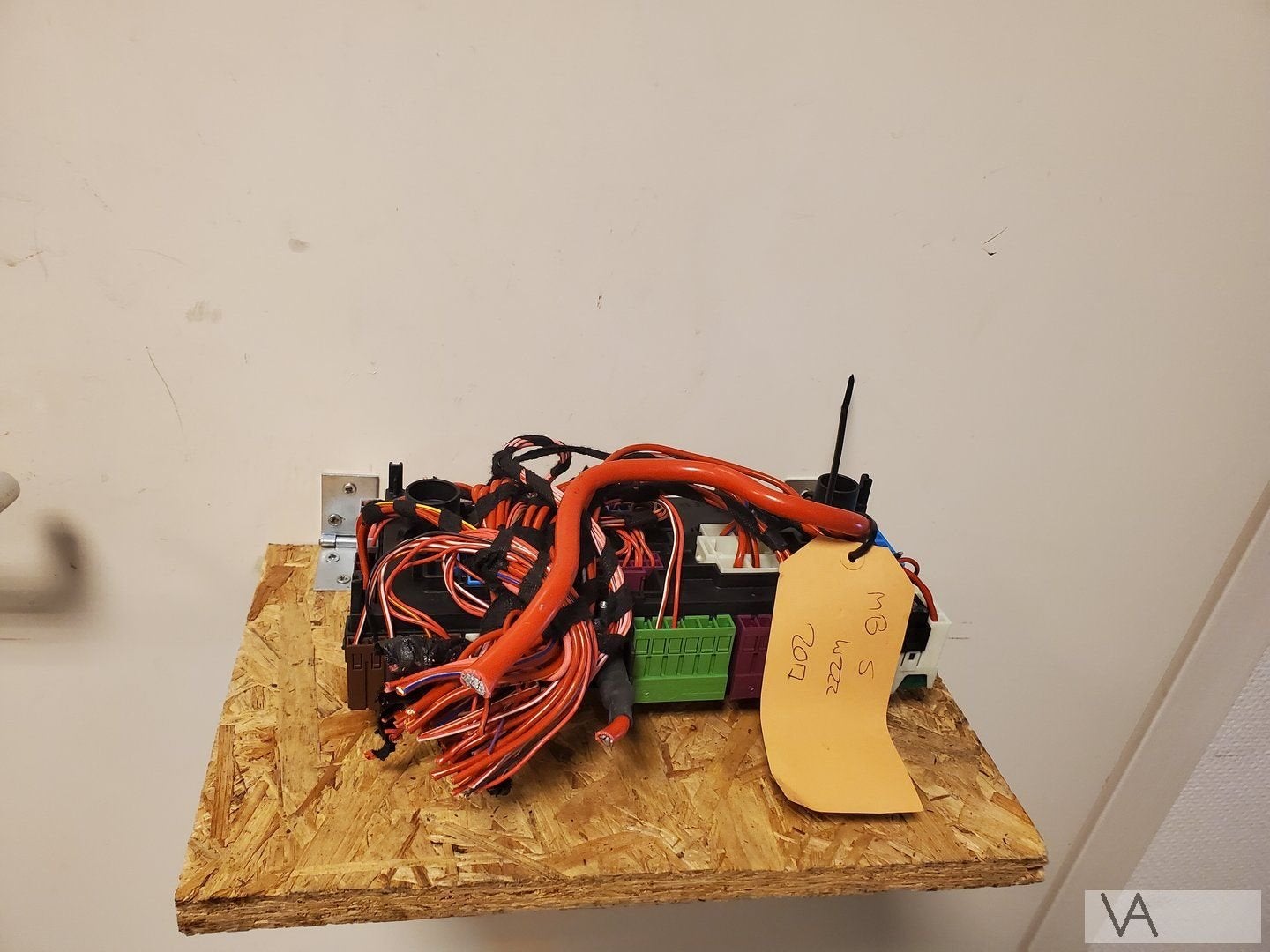 Mercedes S klasse W222 2013 - 2019 zekeringkast achter SAM, Gebruikt, -, Ophalen of Verzenden, -