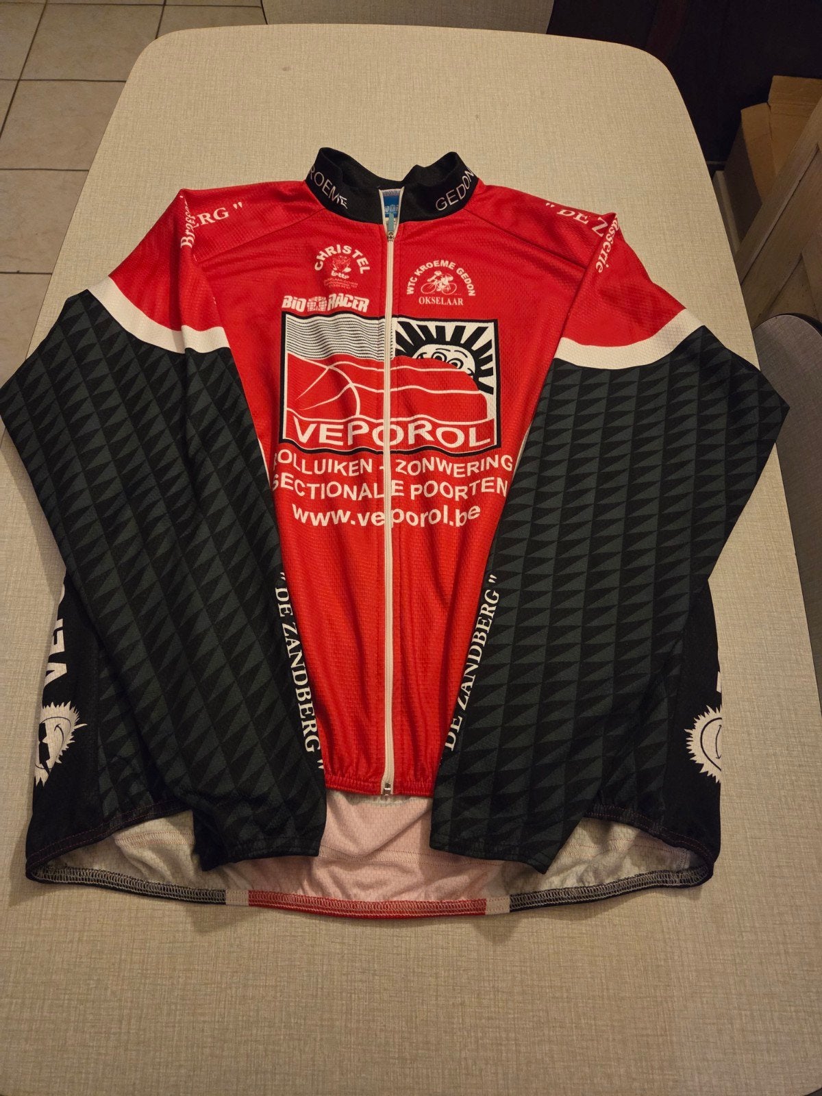 BioRacer wielertrui, maat 9., Ophalen of Verzenden, Zo goed als nieuw, Kleding
