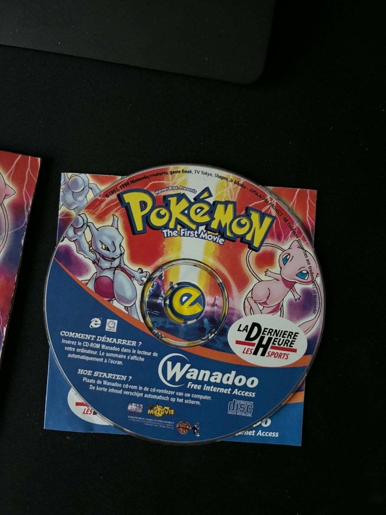 Pokémon, le premier film - CD promo rare - Wanadoo Belgium, Enlèvement ou Envoi, Tous les âges, Néerlandais, Néerlandais