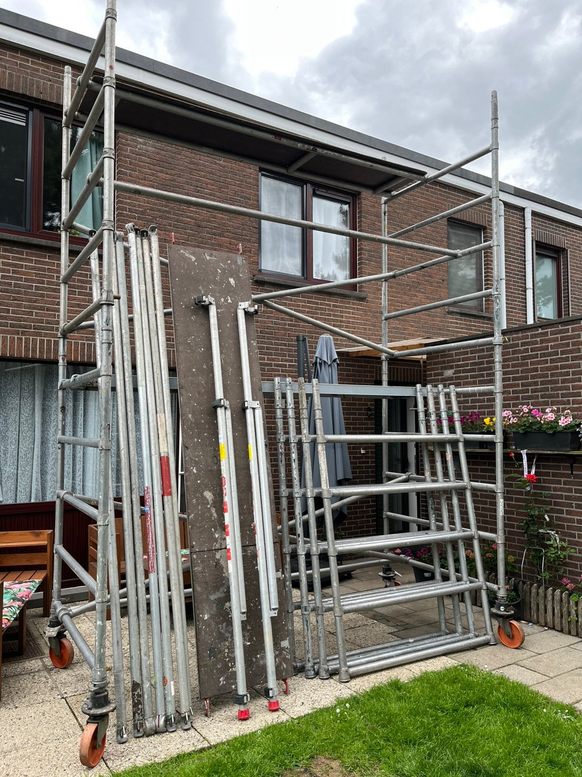 Échafaudage en aluminium, Bricolage & Construction, Enlèvement