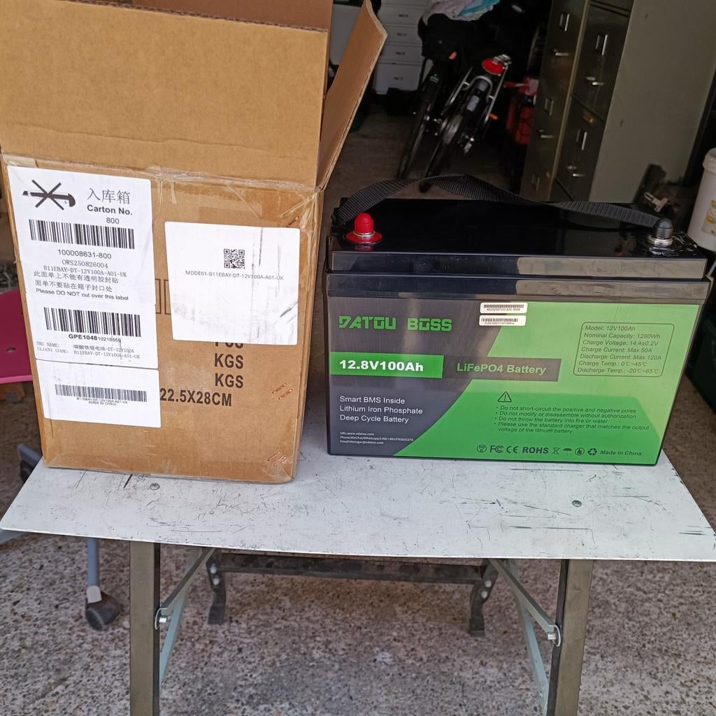 Ik verkoop twee LifePo4-batterijen., Audio, Tv en Foto, Accu's en Batterijen, Ophalen of Verzenden