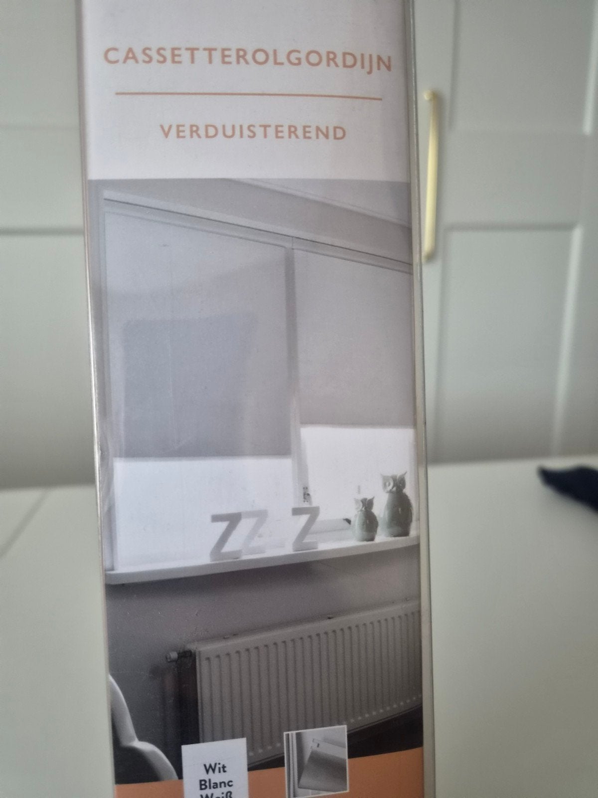 Verduisterend cassette rolgordijnen 2 stuks 100x190 cm with, Ophalen
