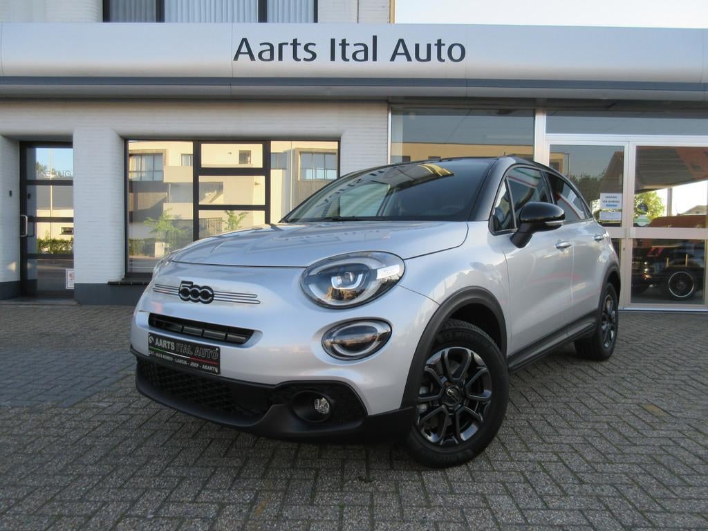 Fiat 500X CLUB 1.5 HYBRID AUTOMAAT, Auto's, Fiat, Stof, Gebruikt, Euro 6, 4 cilinders