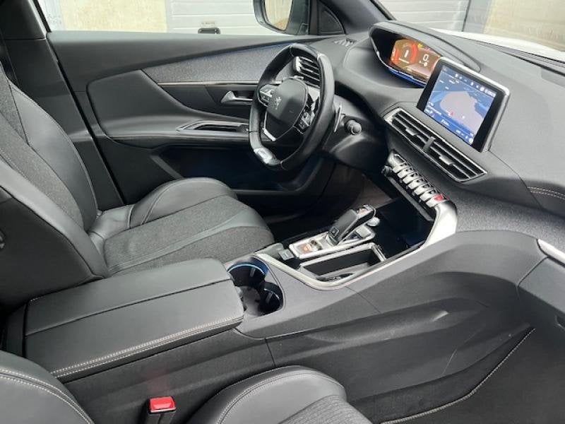 Peugeot 3008 II GT Line, Auto's, Automaat, Start-stop-systeem, Wit, Diesel