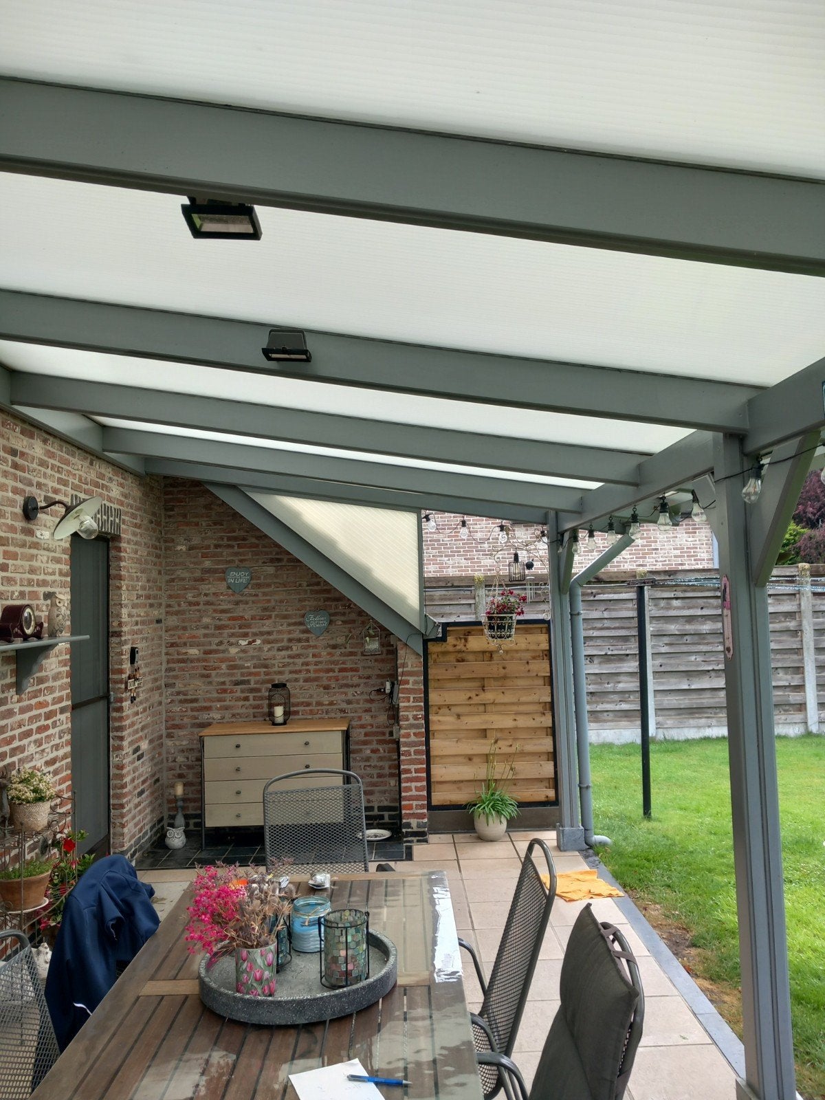 Afdak te koop 7 meter op 3,10 met 50 cm oversteek, Jardin & Terrasse, Verrières, Enlèvement