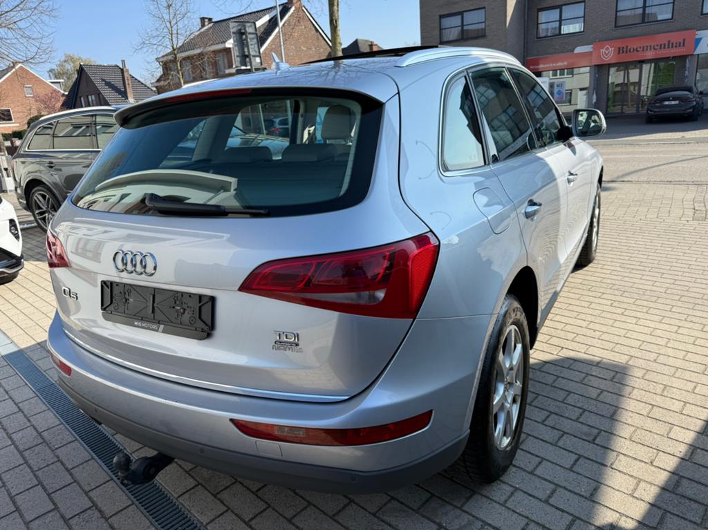 Audi Q5 Quattro 4x4 bj2014 1 eigenaar 130/177pk, Auto's, Automaat, Beige, 4 cilinders, Leder