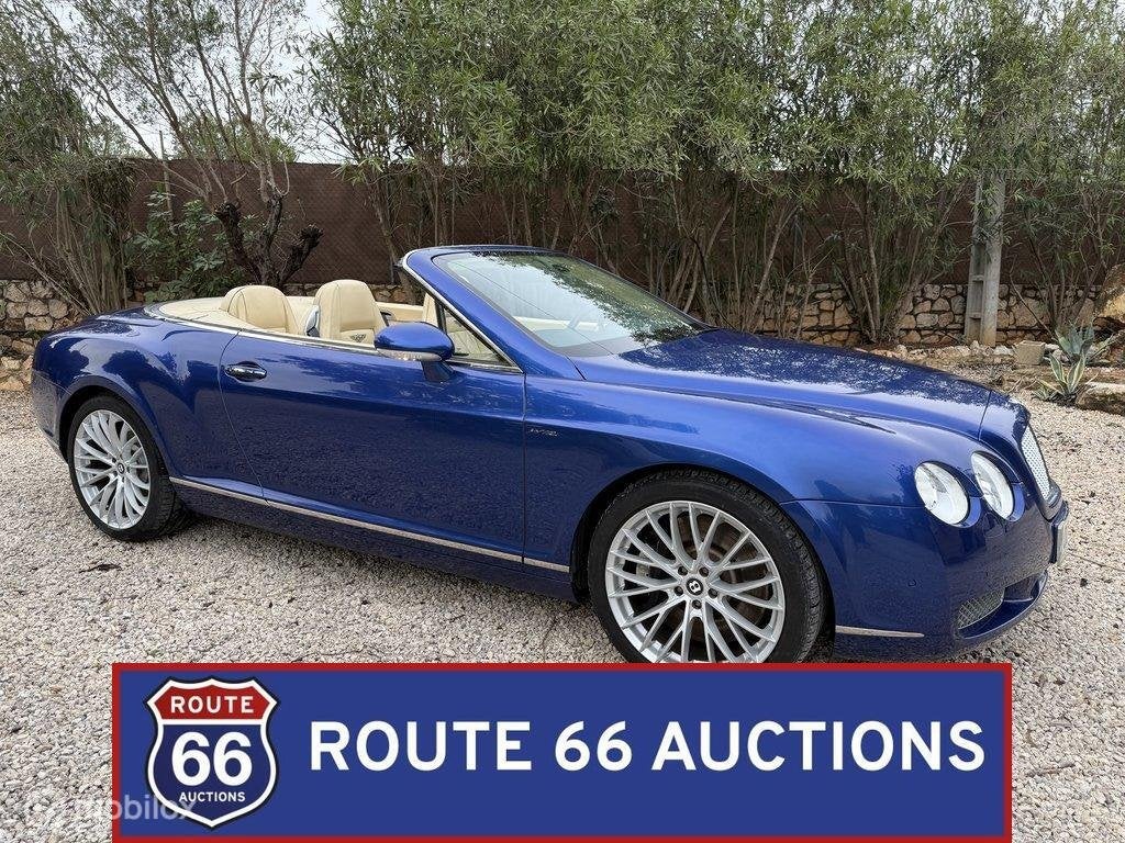 Bentley Continental GTC | 2008 | Route 66 Auctions, Auto's, Gebruikt, Zwart, Bedrijf, Overige carrosserie