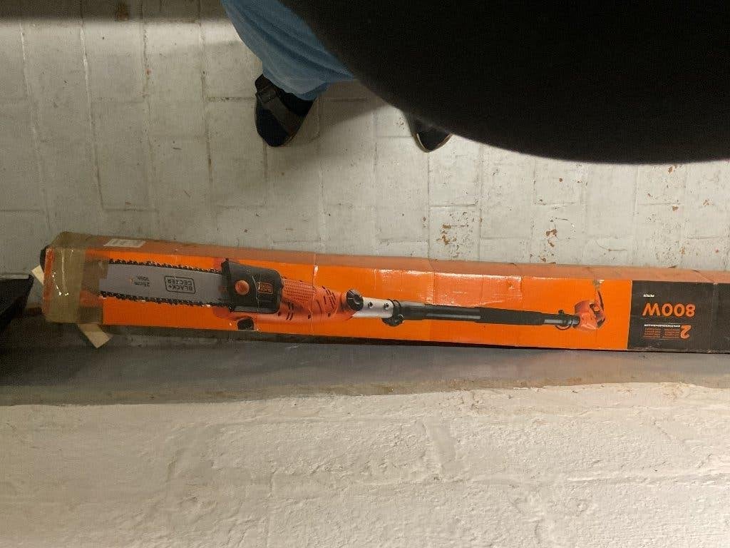Takken zaag elektrisch Black en Decker, Ophalen of Verzenden, Zo goed als nieuw, Zaag