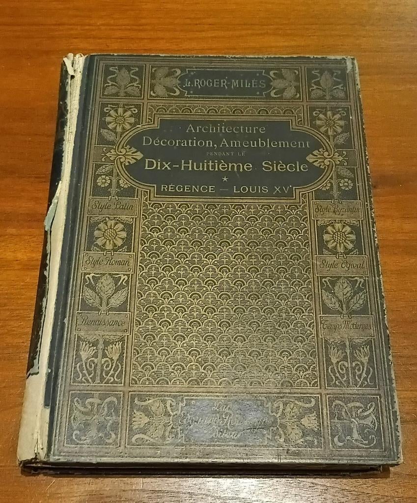 Architecture, Décoration et Ameublement pendant 18e Siècle, Boeken, Kunst en Cultuur | Architectuur, Ophalen of Verzenden