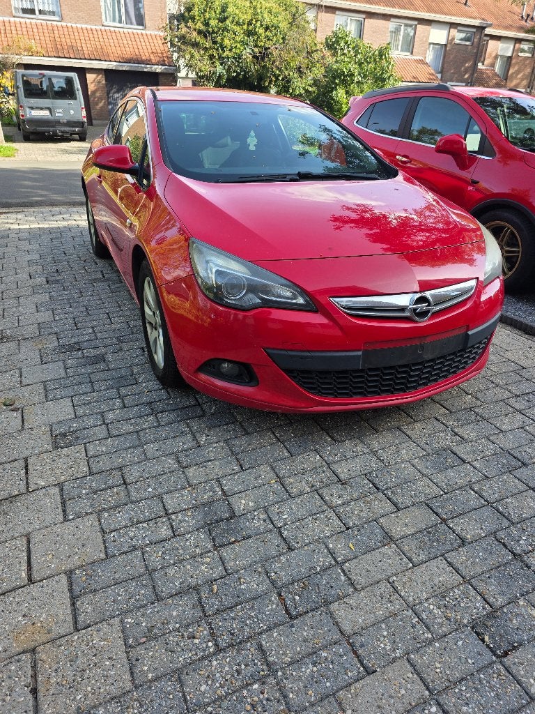 Opel astra j gtc 1.7 cdti lees advertentie, Auto's, Voorwielaandrijving, Euro 5, Stof, Zwart