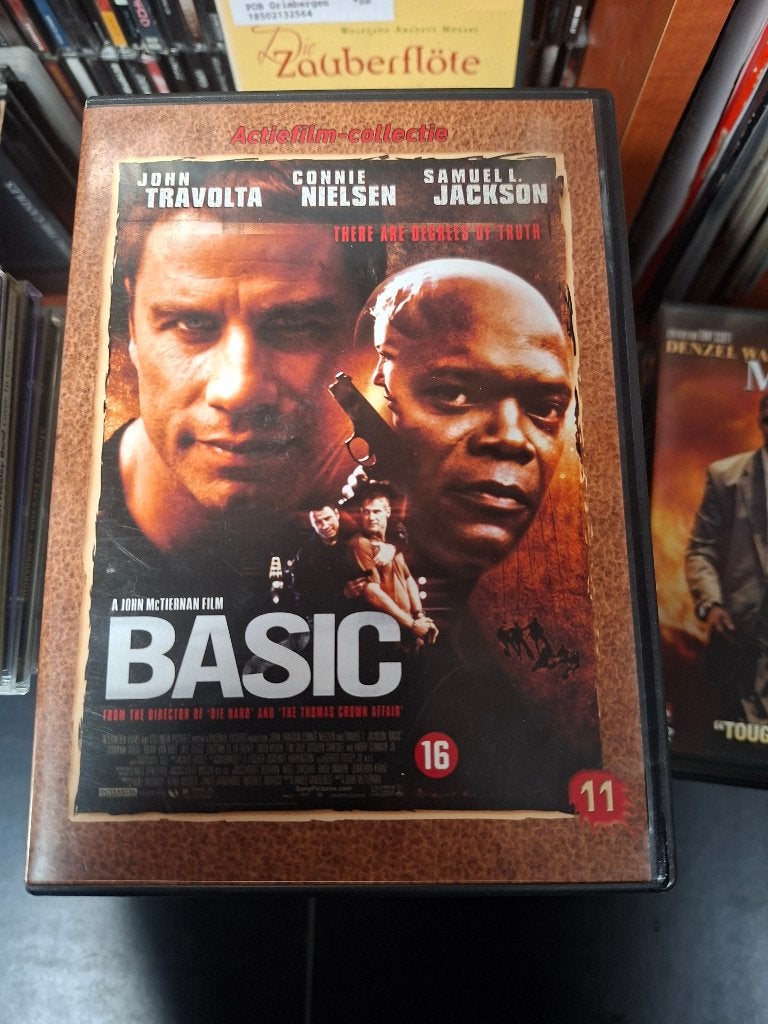 dvd - john travolta - basic, CD & DVD, Enlèvement ou Envoi, Anglais, Thriller d'action, À partir de 16 ans