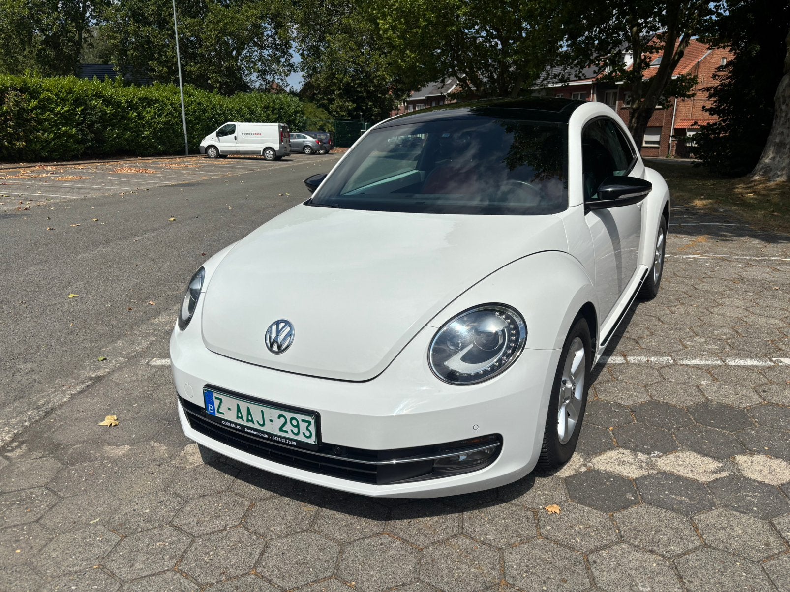 Zeer mooie VW Beetle AUTOMAAT speciale serie .Top staat., Autos, Volkswagen, Cuir, Euro 5, Entreprise, 124 g/km
