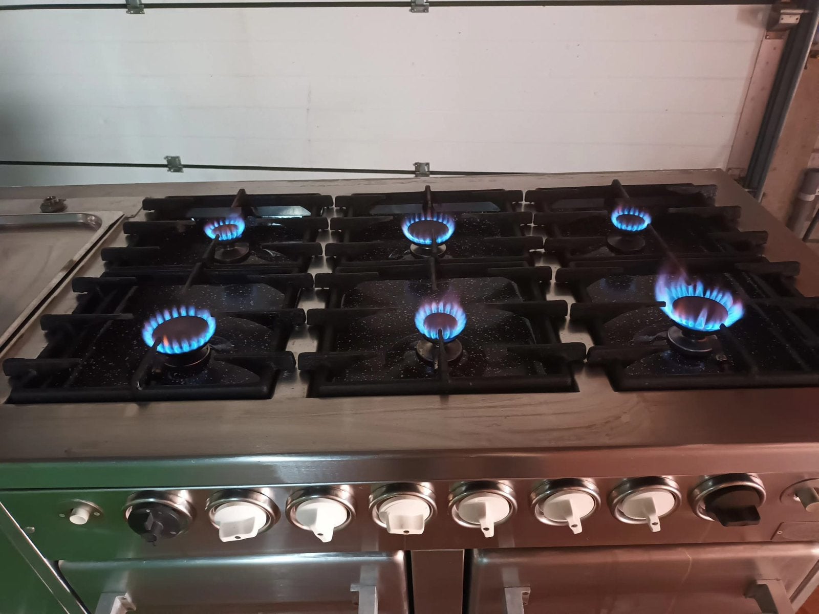 Horeca profesionele gasfornuis forno 6 pits met gas oven, Ophalen, Zo goed als nieuw, Gas