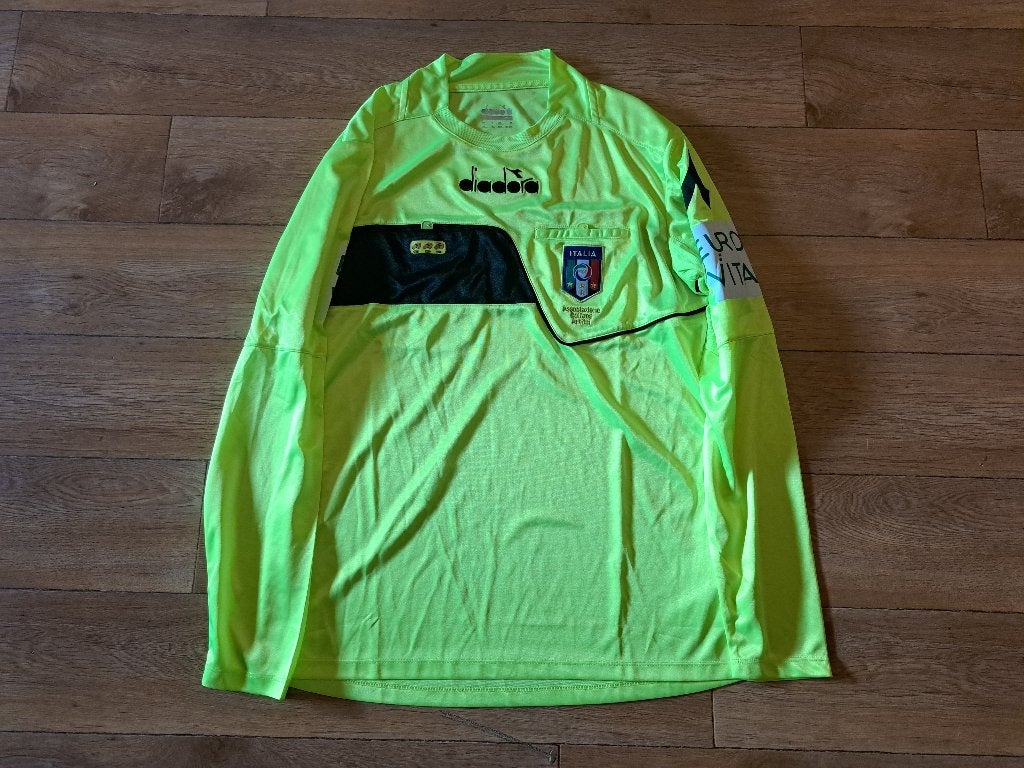 Italië scheidsrechters tenue, Maat M, Ophalen of Verzenden, Zo goed als nieuw, Shirt