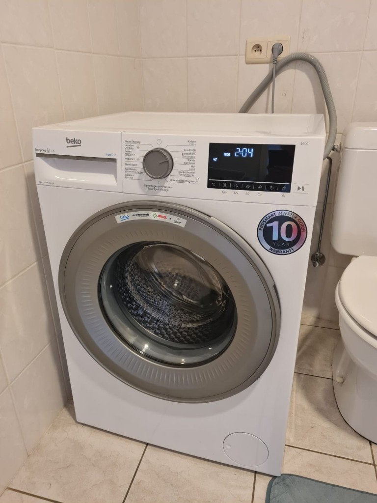 Wasmachine  Beko( A) te koop a zo goed als nieuwe staat, Elektronische apparatuur, Wasmachines, Ophalen, Minder dan 85 cm, Zo goed als nieuw