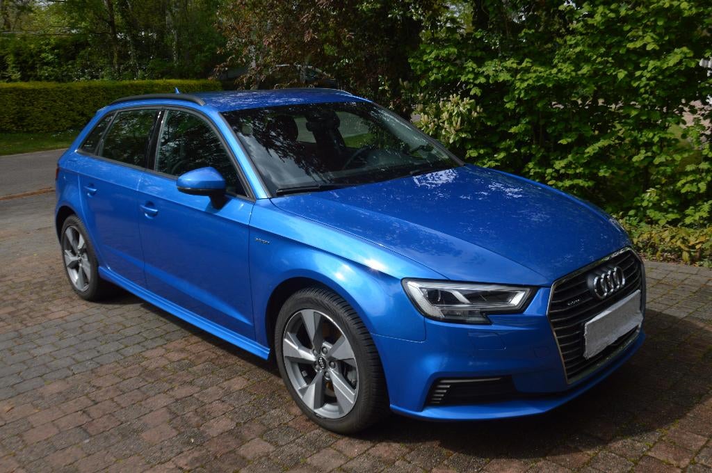 A3 Sportback e-tron 1.4 TFSI PHEV Sport, Auto's, Stof, 4 cilinders, Blauw, 1395 cc