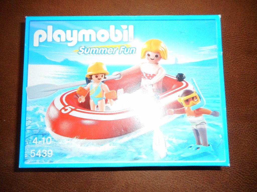 Playmobil 5439 - Toeristen met rubberboot - NIEUW, Kinderen en Baby's, Speelgoed | Playmobil, Complete set, Nieuw, Ophalen of Verzenden