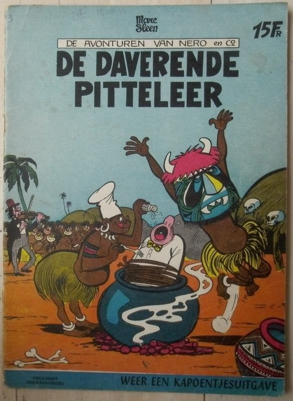 Nero - De daverende pitteleer ( 1964 ), Enlèvement ou Envoi
