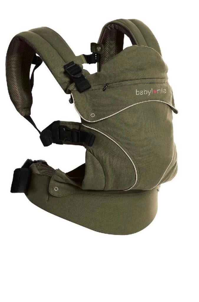 Draagzak Babylonia Flexia pine green, Kinderen en Baby's, Babydragers en Draagdoeken, Ophalen, Zo goed als nieuw, Draagzak