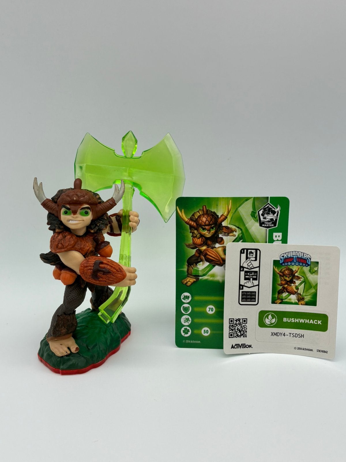 Skylanders Trap Team Bushwhack met sticker en kaartje, Games en Spelcomputers, Verzenden, Zo goed als nieuw