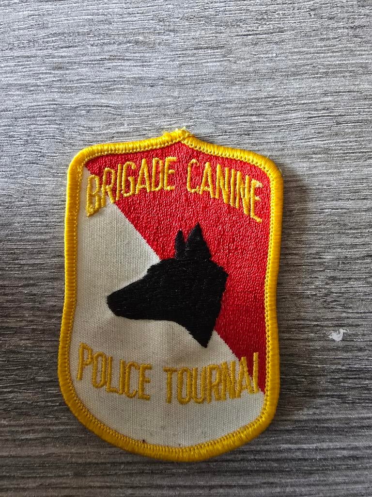 Patch Police K9, brigade canine de Tournai, Collections, Enlèvement ou Envoi