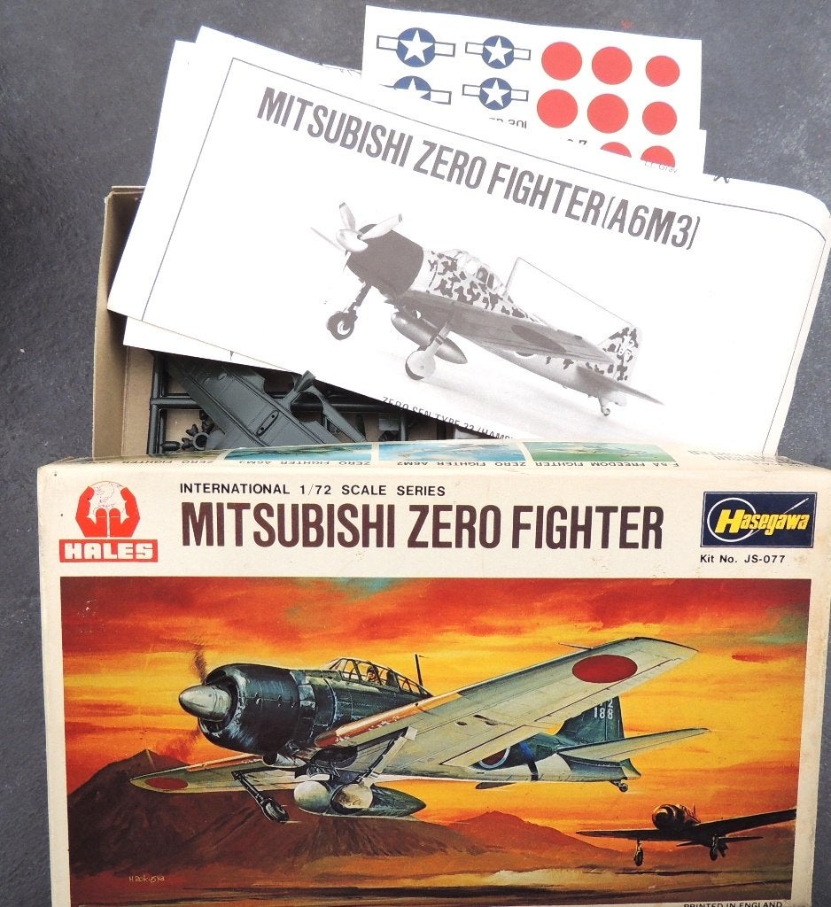 Mitsubishi ZERO 1:72ieme HASEGAWA, Hobby & Loisirs créatifs, Modélisme | Avions & Hélicoptères, Hasegawa, Comme neuf, 1:72 à 1:144