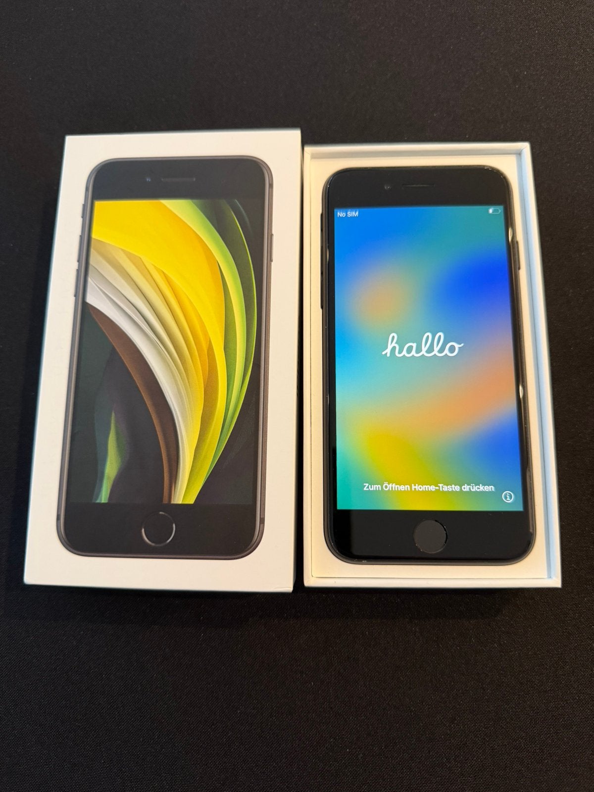 iPhone SE 2nd generation (2020) 64Gb - Black, Télécoms, Téléphonie mobile | Apple iPhone, Comme neuf, Enlèvement, 64 GB, Sans abonnement