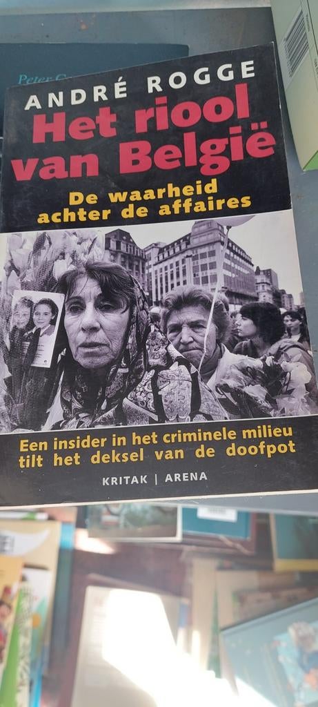 André Rogge - Het riool van Belgie, Boeken, Ophalen of Verzenden, André Rogge